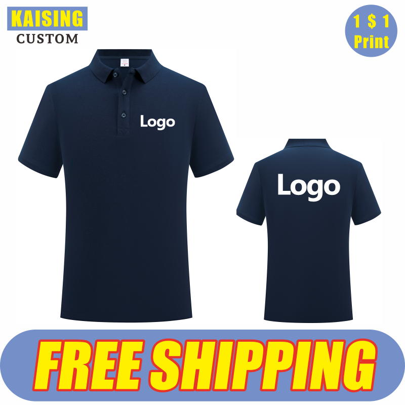 Embroidery On Shirt - KAISING Hochwertiges Poloshirt aus reiner Baumwolle