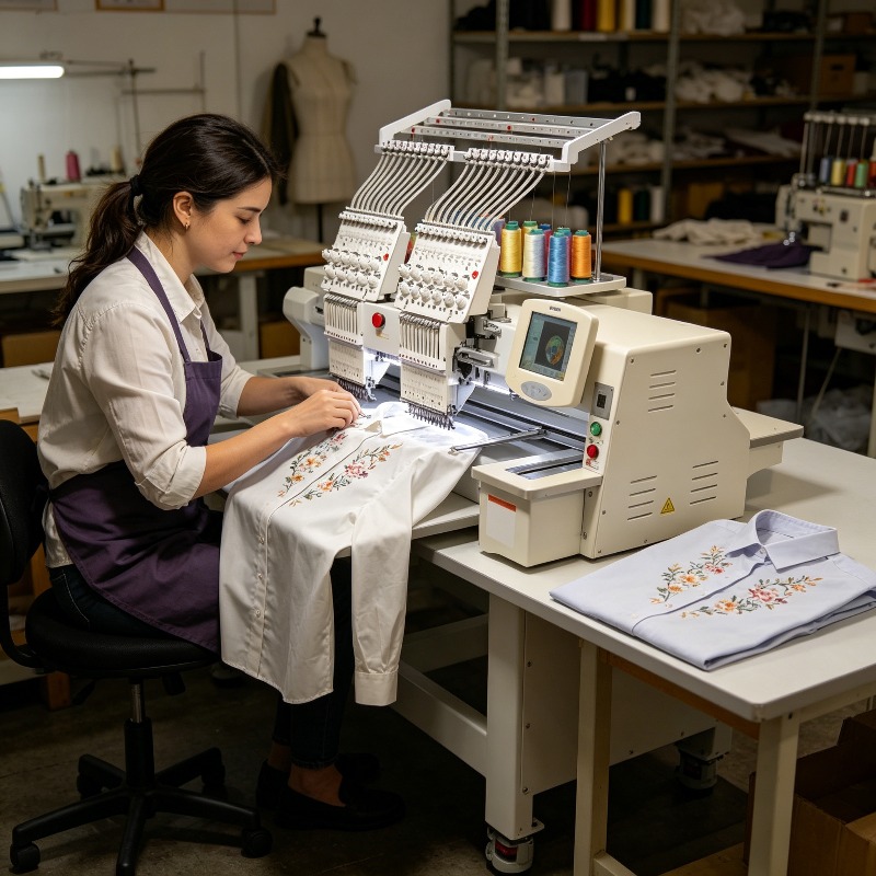 Embroidery Vendor - Direktverkauf ab Werk: Computergesteuerte Stickmaschine mit