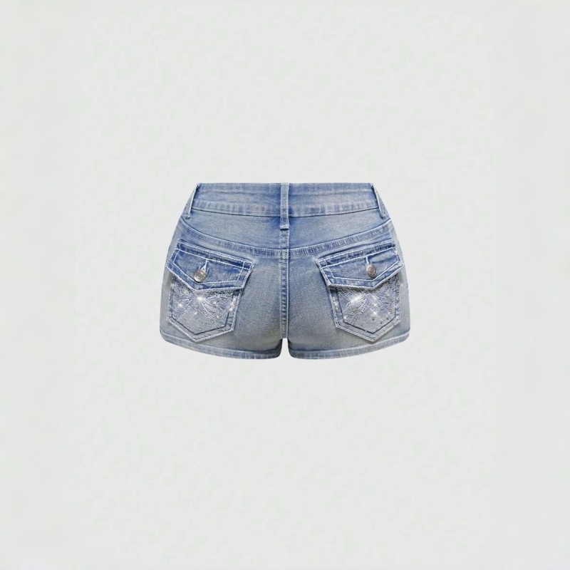 Verzierte Kristall-Hintertasch – Embroidery Jeans Bewertung und Preis