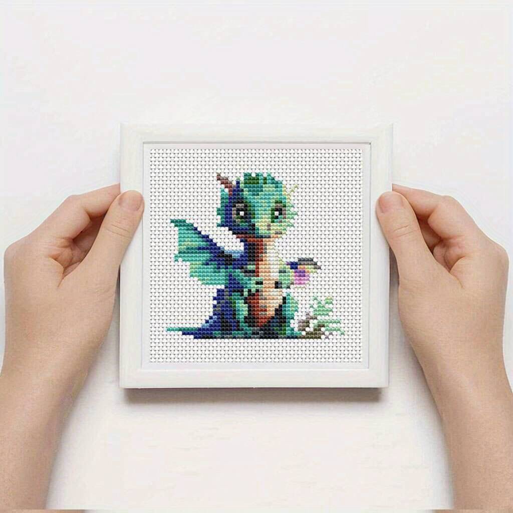 12Pcs Drachen Kreuz Stich 11CT – Embroidery X Stitch Bewertung und Preis
