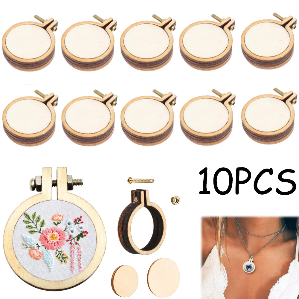 10 Teile/satz Holz Mini Sticke – Embroidery X Stitch Bewertung und Preis