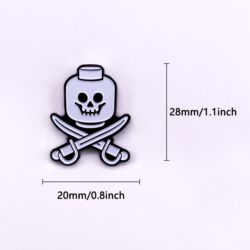Dead Bricks Tell No Tales Hart – Embroidery Illustration Bewertung und Preis