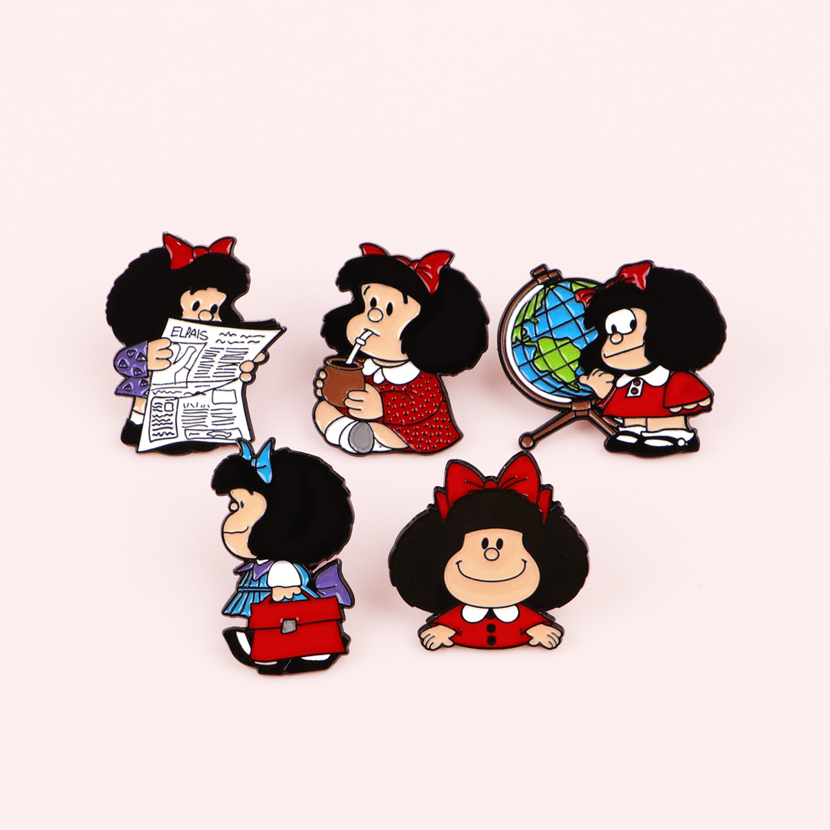 5-teiliges Niedliches Mädchen- – Embroidery Illustration Bewertung und Preis