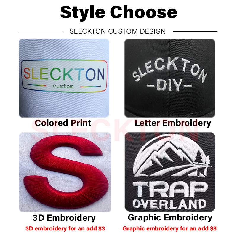 SLECKTON Baseballkappe mit ind – Embroidery Design Logo Bewertung und Preis
