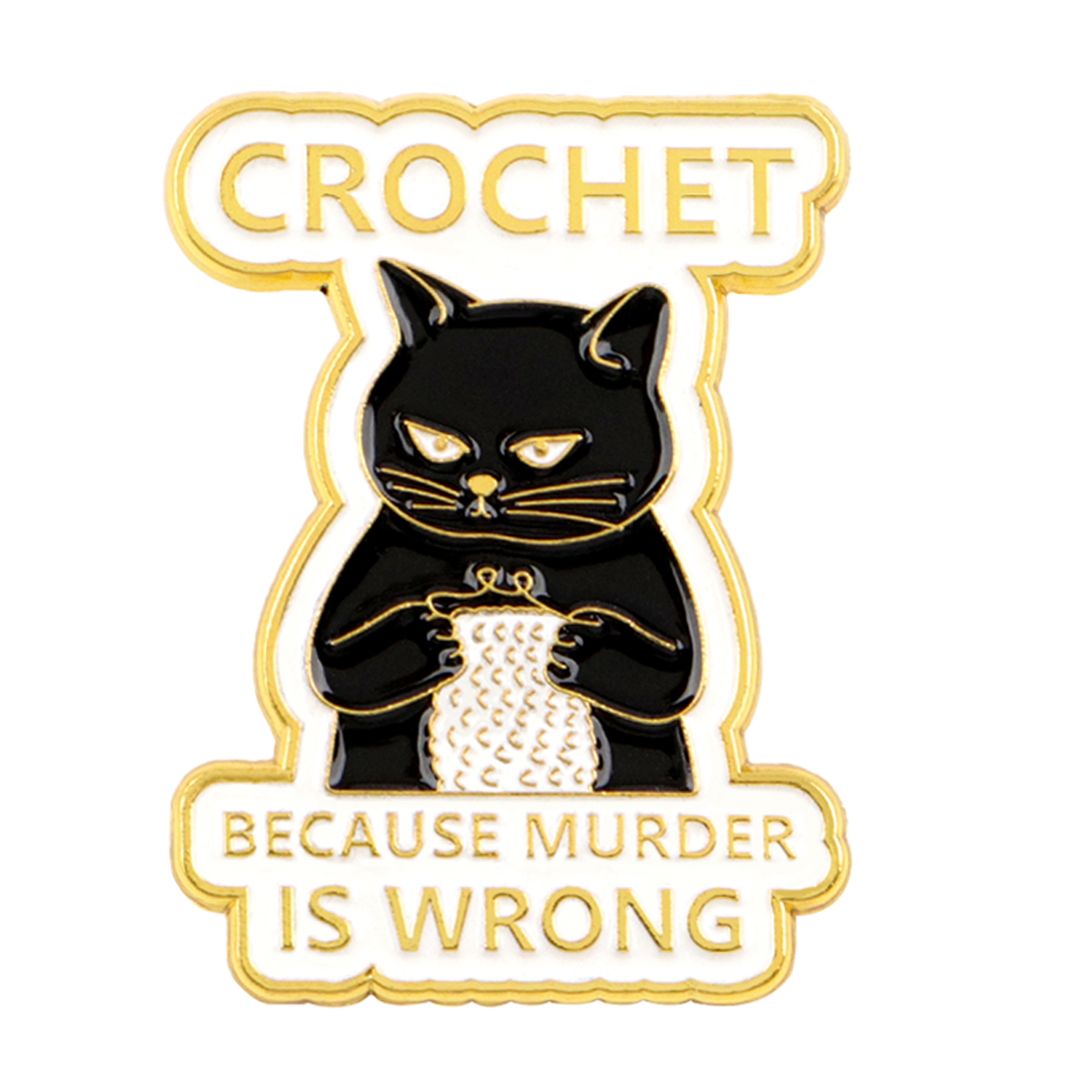 Cartoon Schwarze Katze Häkeln  – Embroidery Illustration Bewertung und Preis