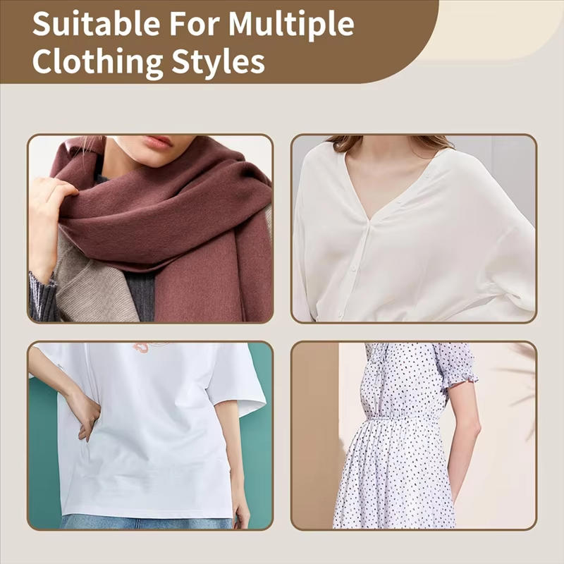 Modische runde Kunststoff-Clip – Embroidery Knot Bewertung und Preis