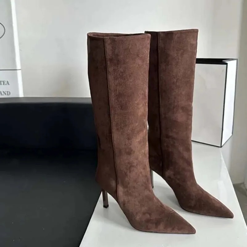 Luxus Frauen Lange Stiefel Mod – Embroidery Design Bewertung und Preis