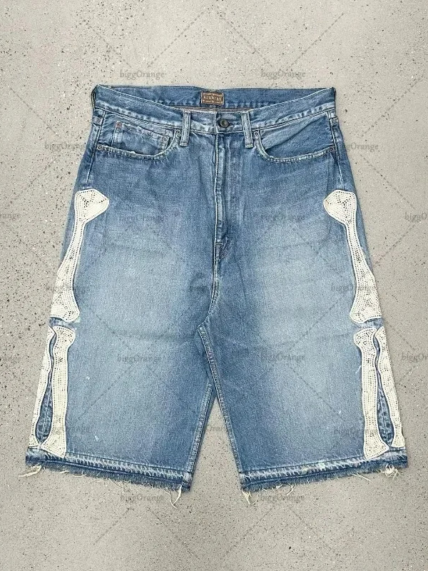 Deeptown Y2k Vintage Harajuku  – Embroidery Jeans Bewertung und Preis