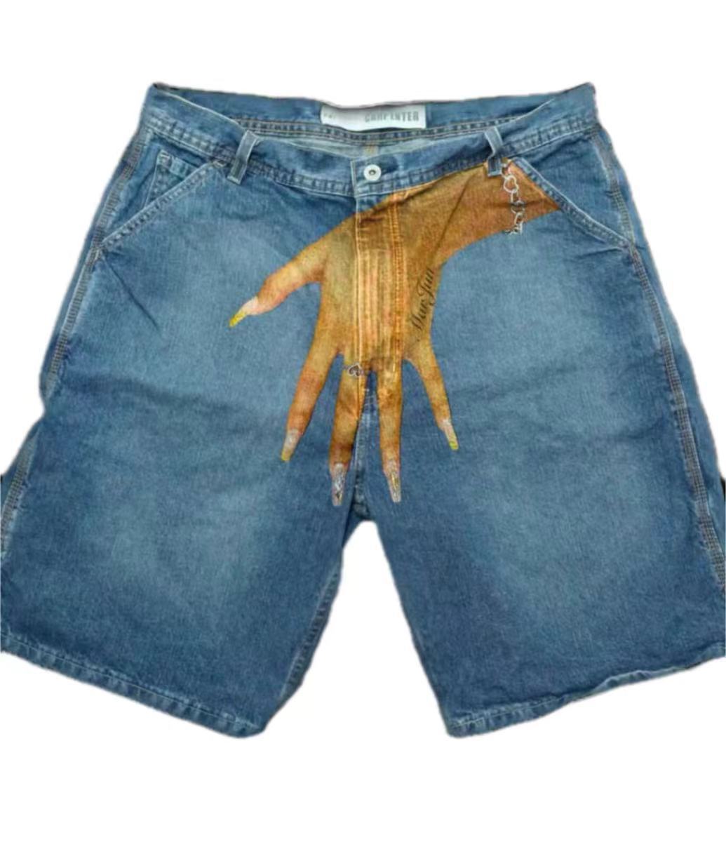 Deeptown Y2k Vintage Harajuku  – Embroidery Jeans Bewertung und Preis