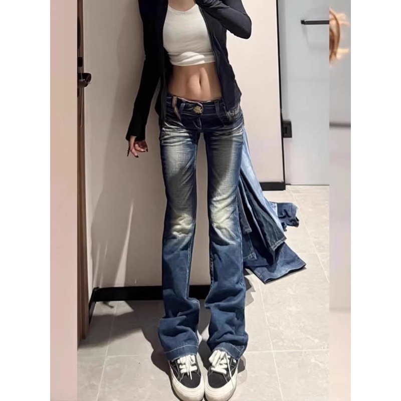 Sommer Y2K Mode Retro Punk Nie – Embroidery Jeans Sakura Bewertung und Preis