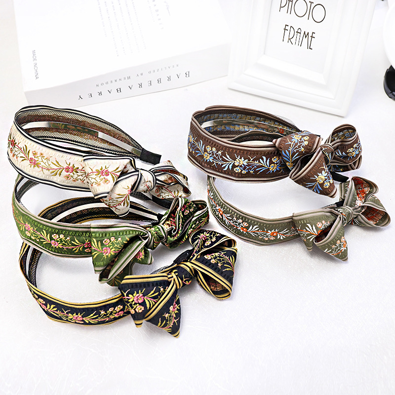 Exquisite Retro Ethno Gedruckt – Embroidery Knot Bewertung und Preis