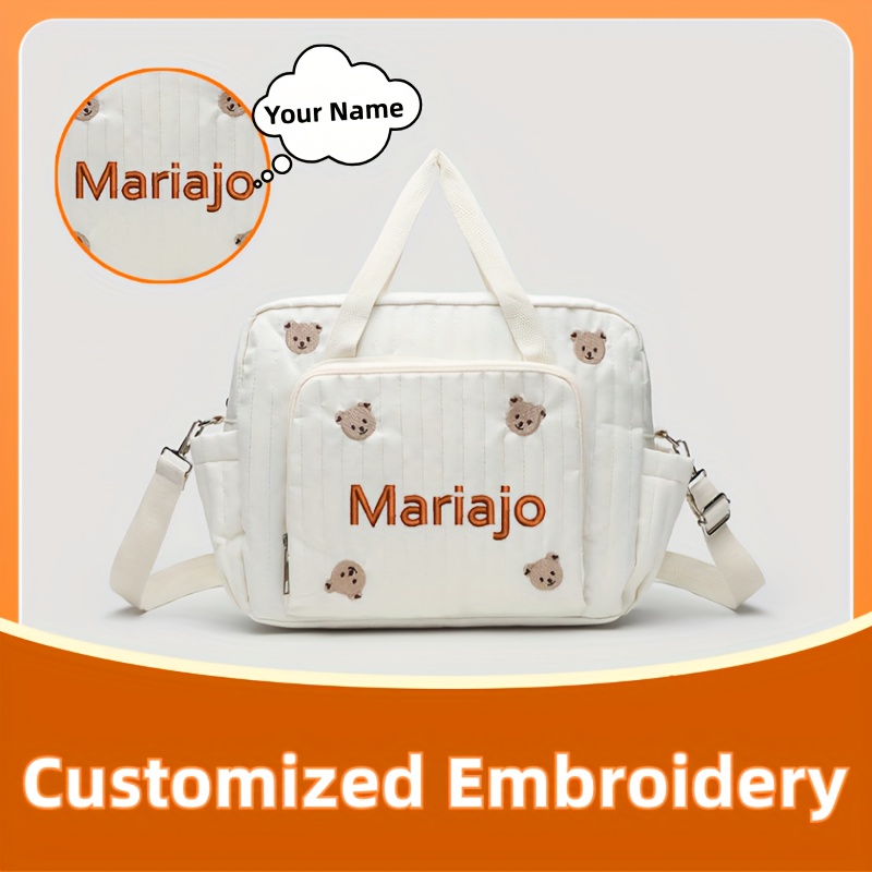 1 Stück Reisetasche mit Bären- – Embroidery Fonts Bewertung und Preis