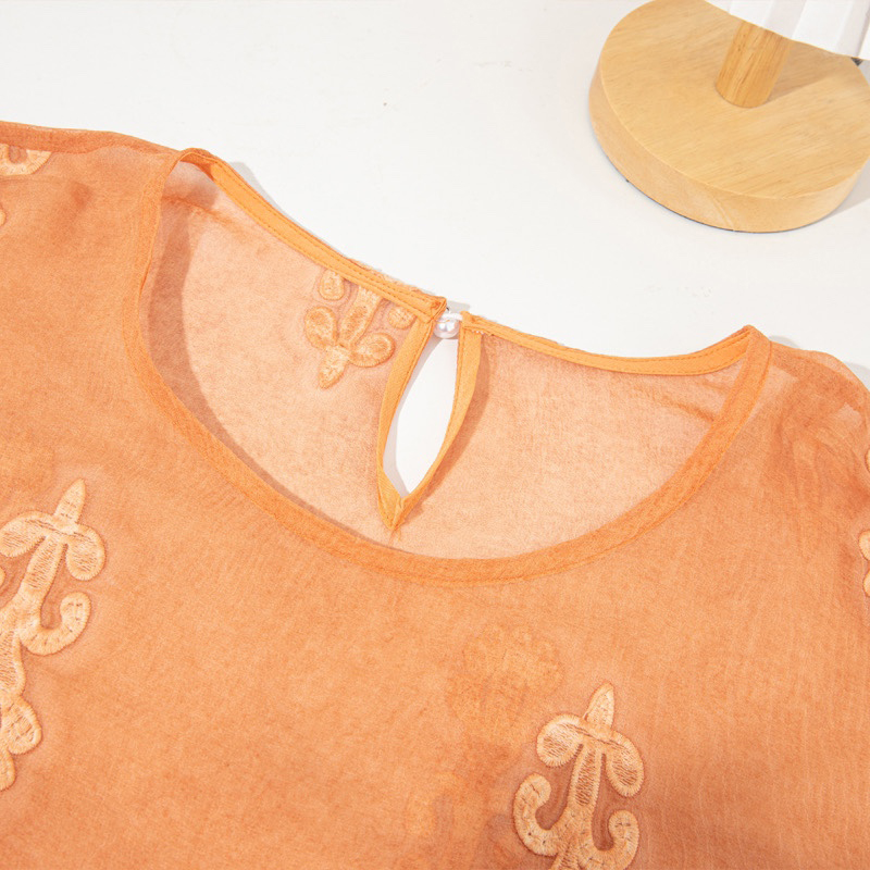 100% Maulbeerseide Damen Langa – Embroidery On Shirt Bewertung und Preis