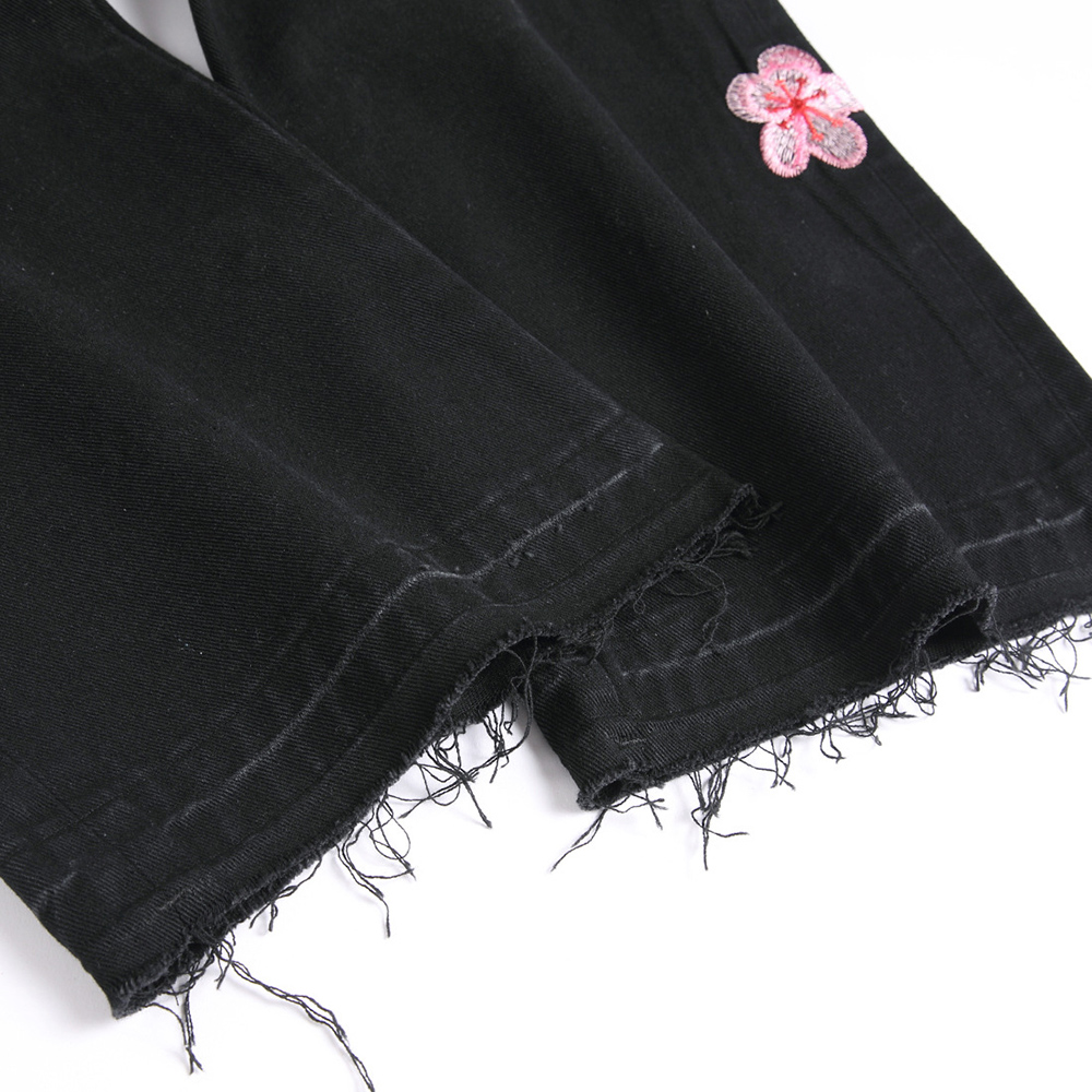 Herren Sakura-Stickerei-Denim- – Embroidery Jeans Sakura Bewertung und Preis