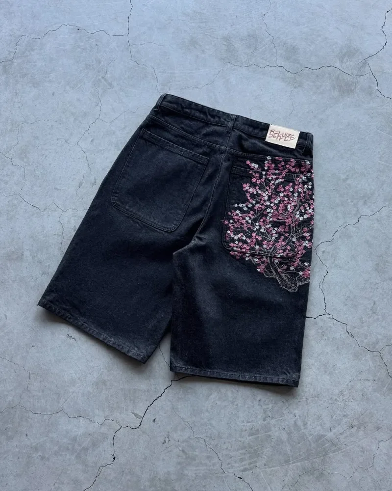 Sakura Pocket Embroidery Fashi – Embroidery Jeans Sakura Bewertung und Preis
