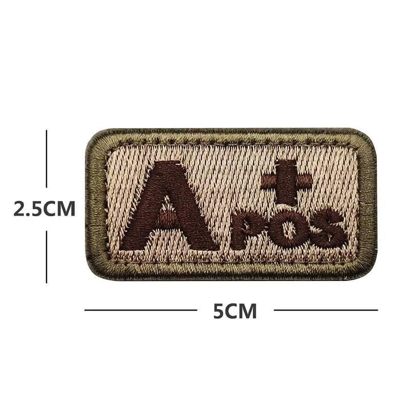 4 Stück A B AB O POS-NEG Blutg – Embroidery Fonts Bewertung und Preis