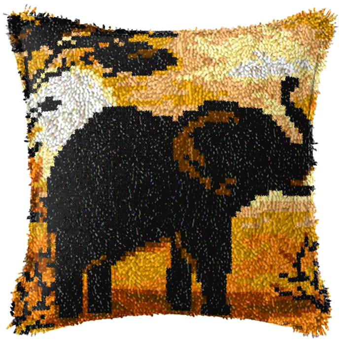 Elefant Pferd Tier Knüpfhaken  – Embroidery Knot Bewertung und Preis