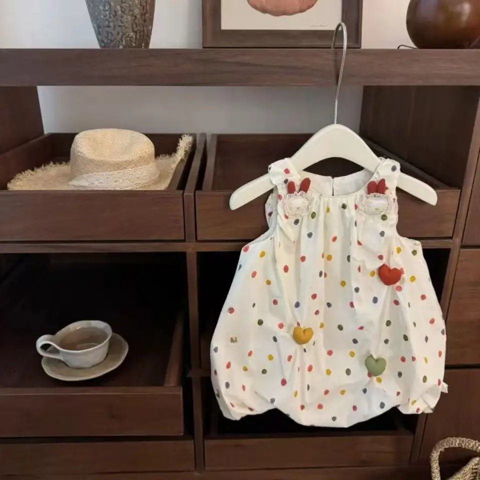 Regenbogen-Bonbon-Mädchenkleid – Embroidery Rabbit Bewertung und Preis