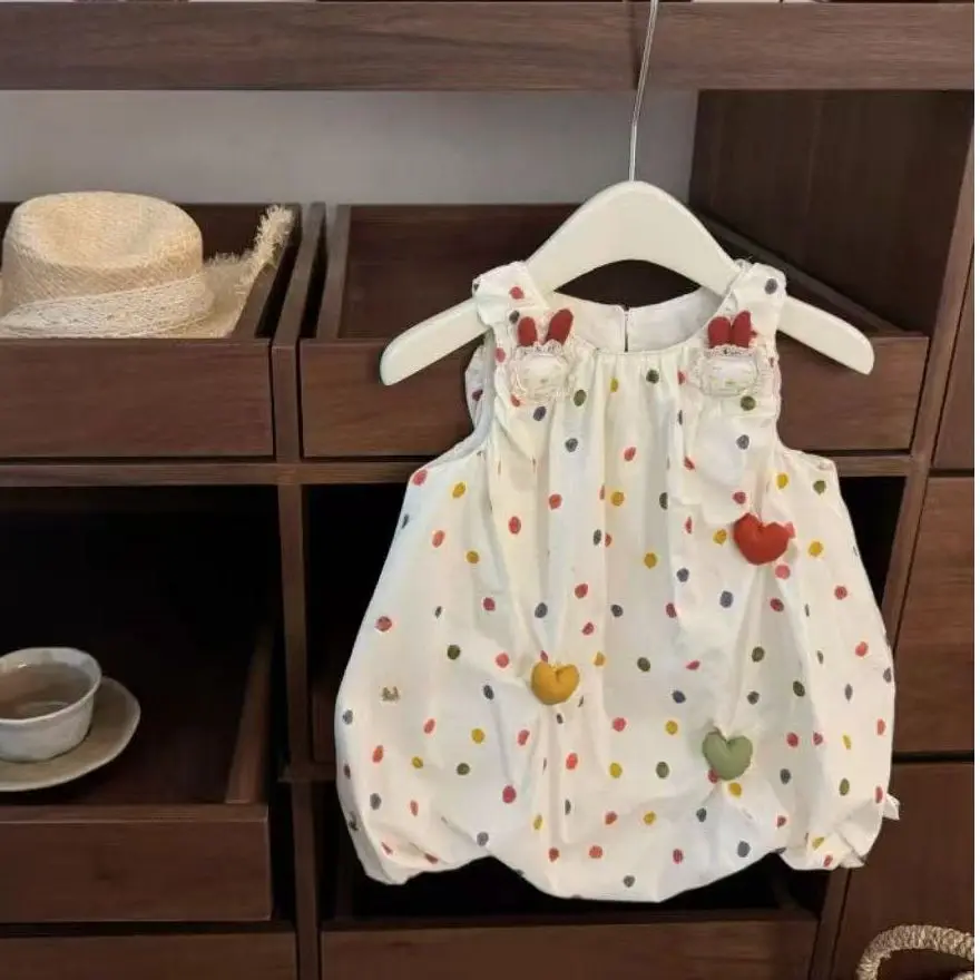 Regenbogen-Bonbon-Mädchenkleid – Embroidery Rabbit Bewertung und Preis