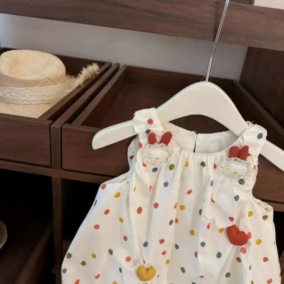 Regenbogen-Bonbon-Mädchenkleid – Embroidery Rabbit Bewertung und Preis