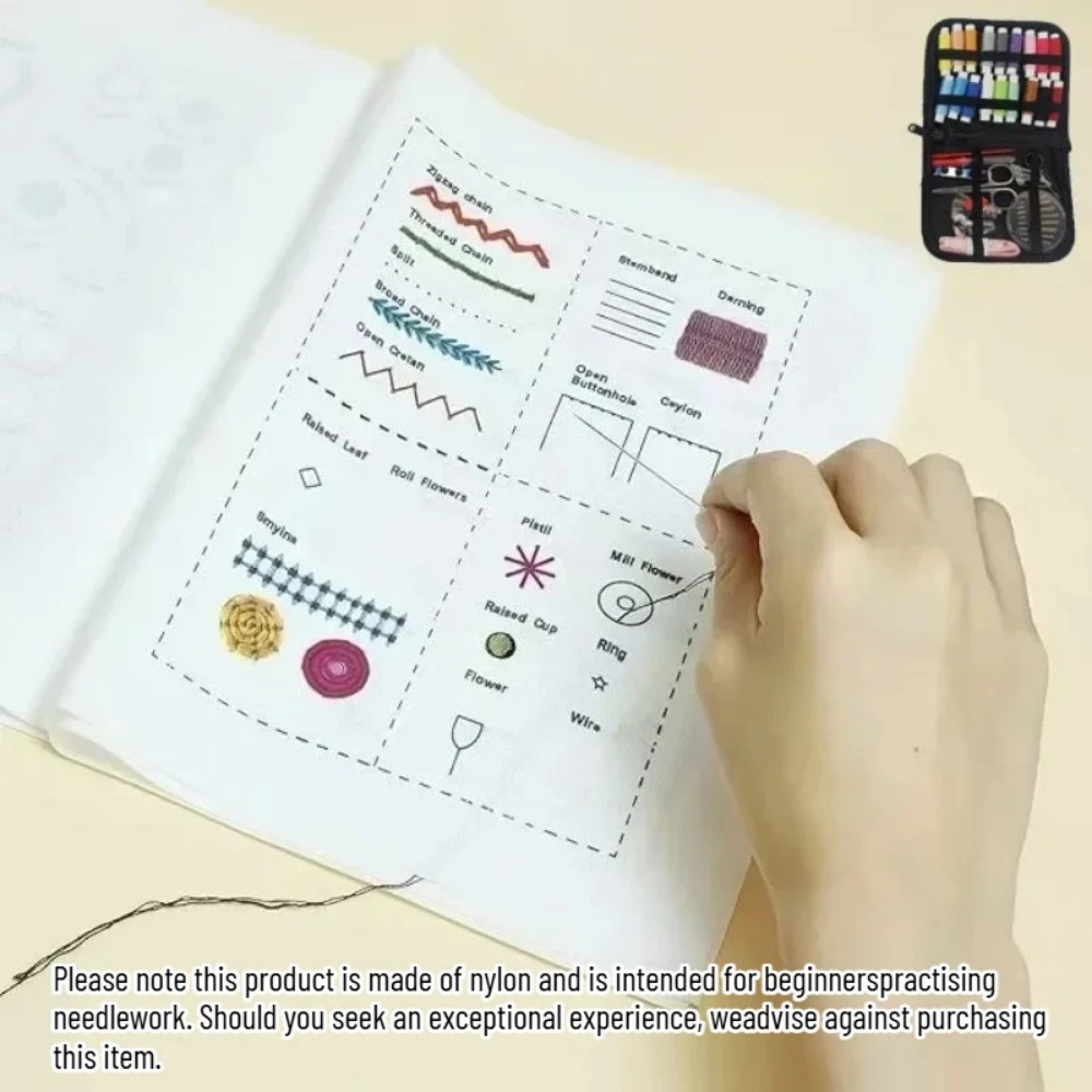 Stickerei-Übungsbuch DIY Näh-  – Embroidery Workshop Bewertung und Preis