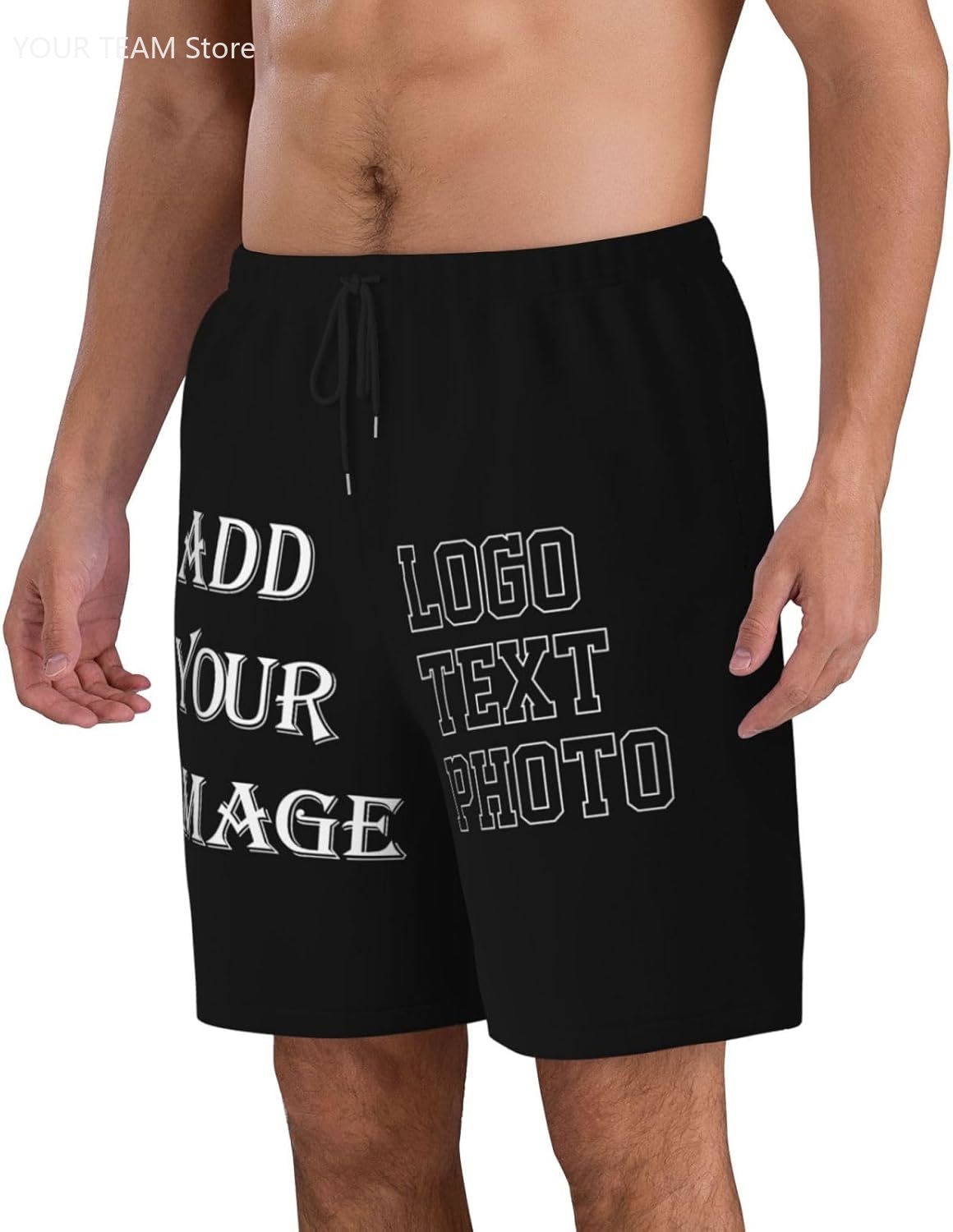Maßgeschneiderte Shorts für He – Embroidery Design Logo Bewertung und Preis